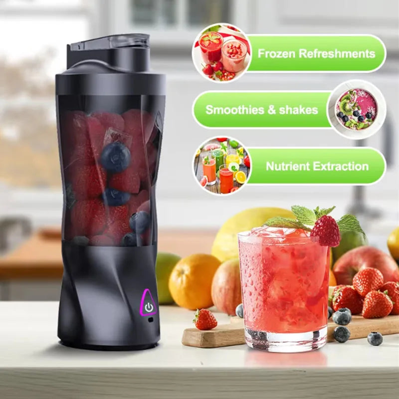 2025 Portable electric wireless 700ML Blender
